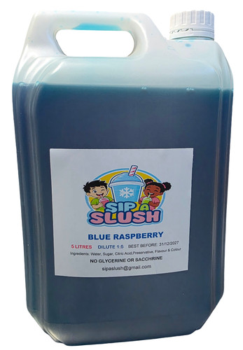 Litre blue raspberry - 5,