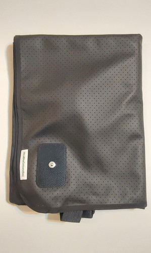 Healthy grounding leather - "healthy, grounding"