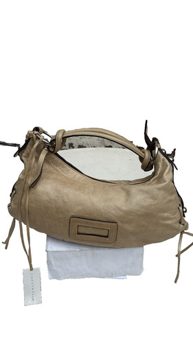 Coccinelle beige leather - coccinelle, hobo