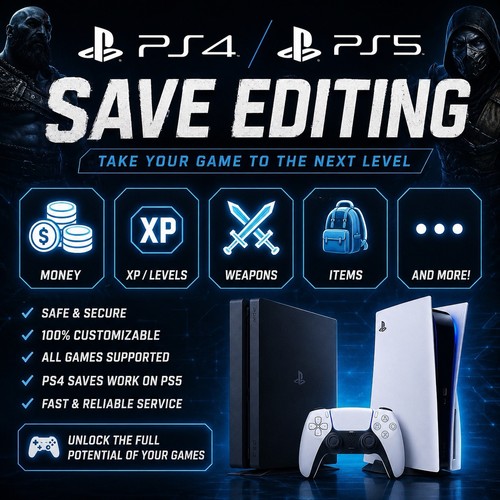 Ps4 ps5 custom saves - ps4/ps5,