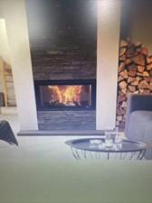 Dik Geurts Vision 80 EA Cassette Style Wood Burning Stove , Unused Ex Display