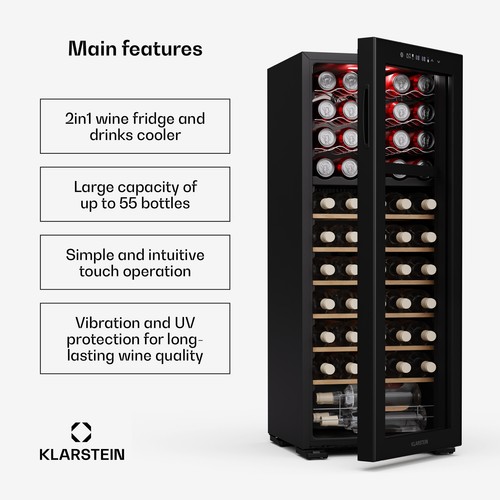 Wine cooler drinks fridge - wine,