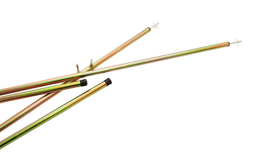 Adjustable awning poles - awning,