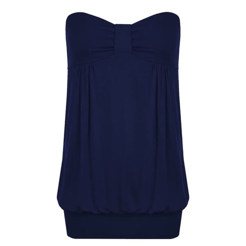 Womens strapless knot boob - womens,