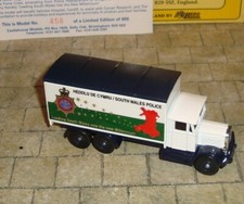 1937 SCAMMELL 6 WHEELER TRUCK - SOUTH WALES POLICE  -RARE CASTLEHOUSE LTD ED