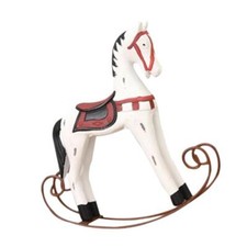 Vintage Wooden Rocking Horse