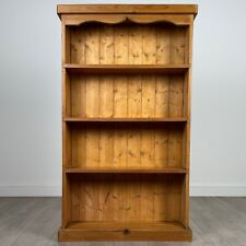 Vintage 20th Century Good Quality Open Bookcase In Pine ( REF AF-3857 )