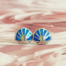 Blue Opal Solid 925 Sterling