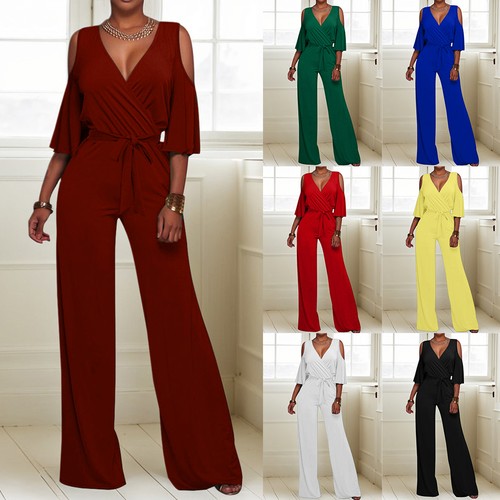 Women neck jumpsuit - neck, ladies