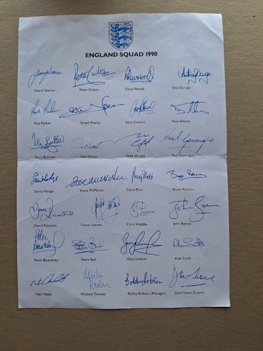 England world cup memorabilia - england,