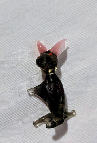 Figurine art glass rabbit - figurine,