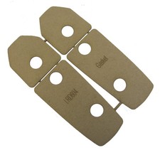 4 pc Gasket kit Land Rover Defender windscreen to bulkhead bracket hinge kit