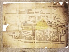 Railway history map plan