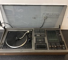 Fidelity 55-50D Vintage Retro Turntable Tape Radio