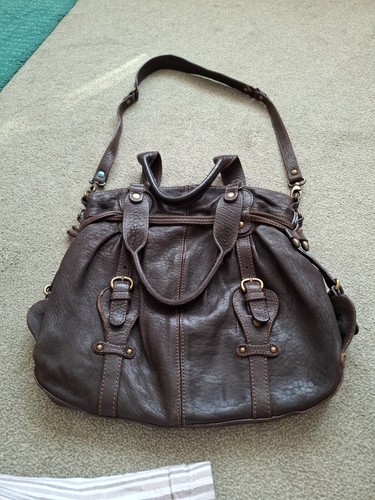 Abaco leather handbag - leather,