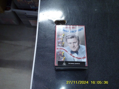 Dear secretary kirk douglas - my,