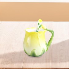 3D Rose Ceramic Coffee Mug
