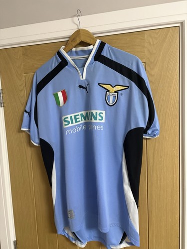 Lazio home shirt size - 00/01,
