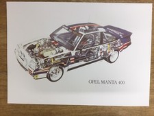 Opel Manta 400 print by Jim Bamber