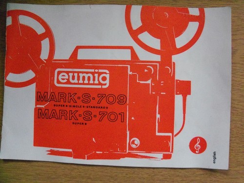Instructions cine projector