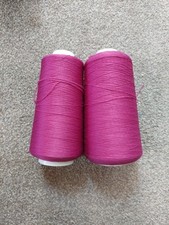 2 × Golden Lubrilox Overlocker Seam Covering Thread - Cerise