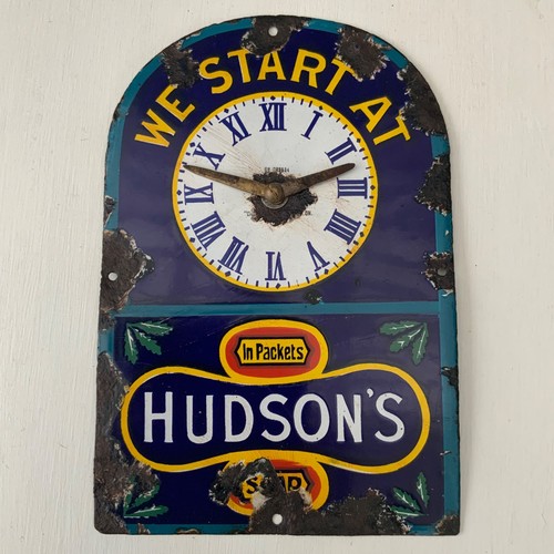 Original hudsons soap - original, clock