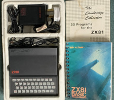 Vintage Sinclair ZX81 Computer