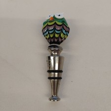 Glass top bottle stopper - glass,