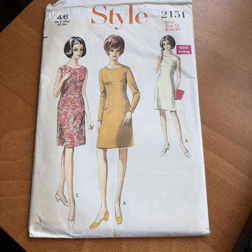 Vintage dress 1960 size - 1960's,, 16