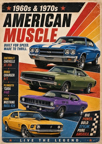 New 25x36 classic american - new,