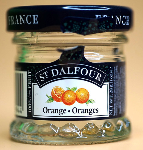 Round glass jar - lid, small