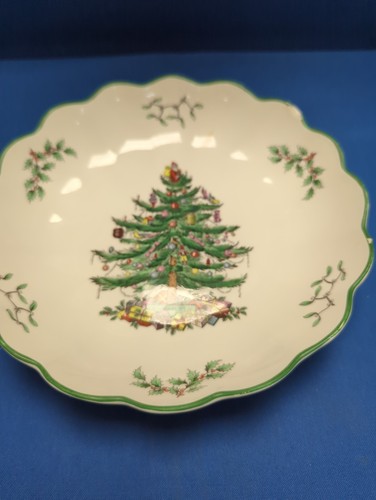 Spode christmas tree fluted - christmas,