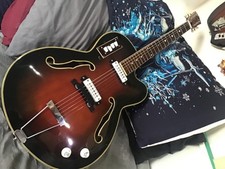 EKO 280 SEMI ACOUSTIC~1960's VINTAGE WITH HARD CASE /sympathetic resto 💥