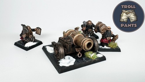 Dwarf cannon crew - &,