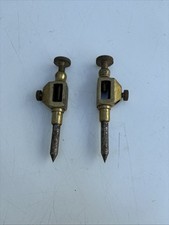 Vintage Brass Trammel Points /