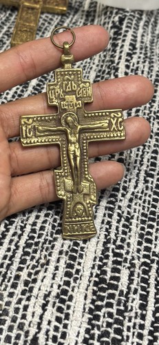 Antique russian orthodox brass - russian,