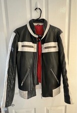1970s Café Racer Leather Bikers Jacket
