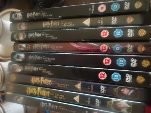Harry potter dvd set - 9,