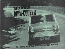 [Werbeprospekt] MORRIS MINI-COOPER und MINI-COOPER S mit Hydrolastic Federung. D