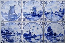 15x15 tiles by style: " Delft