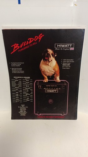 Hiwatt bulldog custom - bulldog,