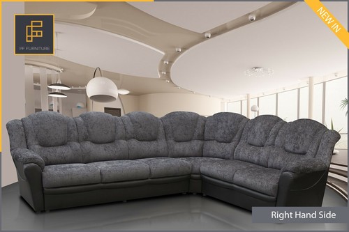 Fabric corner sofa texas - fabric, high