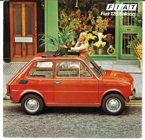 Fiat 126 594cc - saloon, &