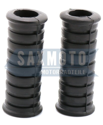 Rubber footpegs rear yamaha - footpegs,