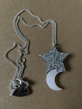 Tatty Devine Silver Glitter