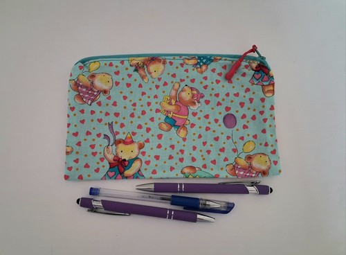 Teddy bears pencil case - bears, pouch