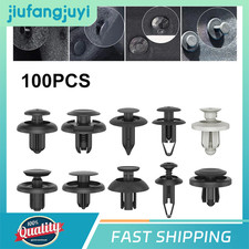 100x Car Body Push Pin Rivet