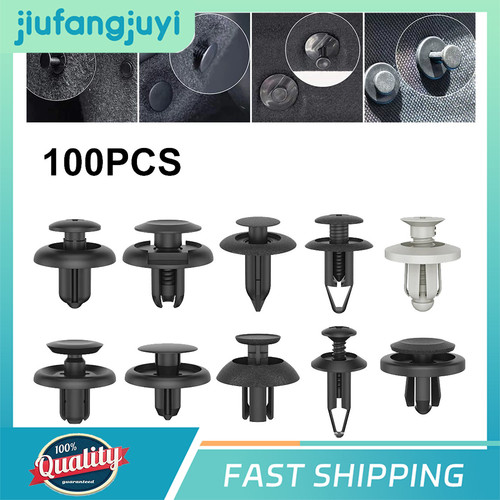 100x car body push pin - body,
