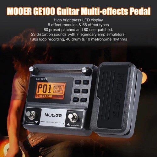 Mooer ge100 guitar multi - guitar,