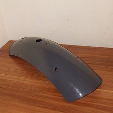 Mutt Motorcycles - Hilts Grey Rear Wheel Fender Mud Guard - Gloss Grey 